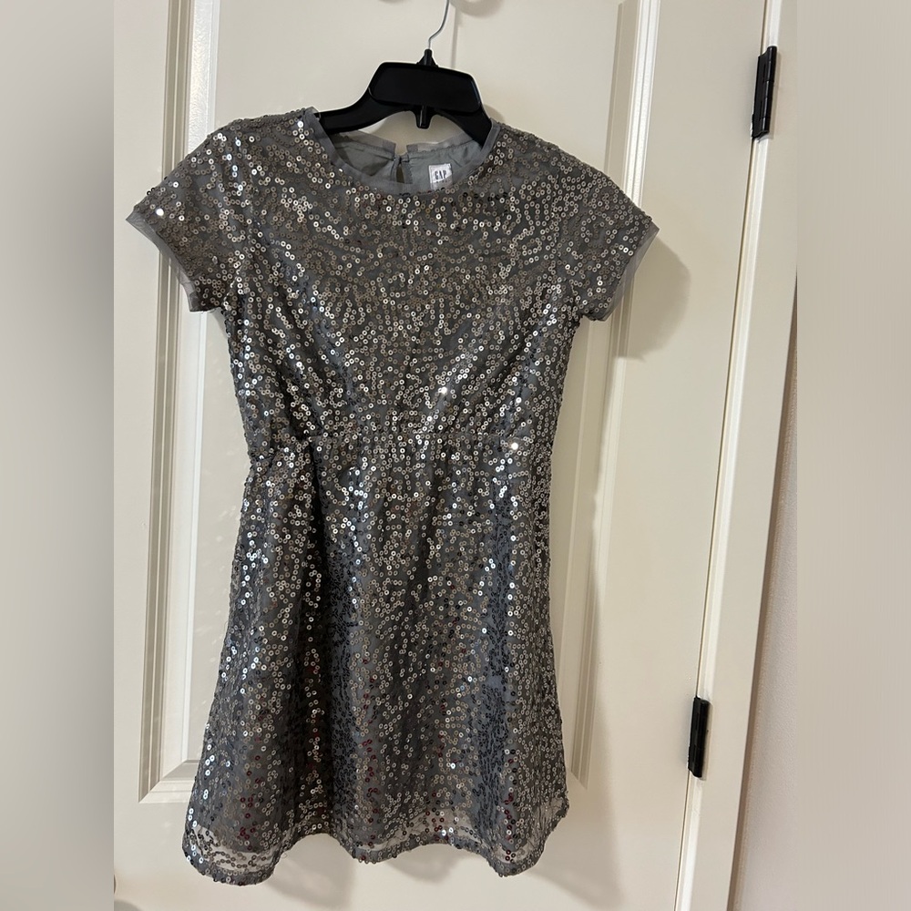 Like New Gap Girls Sequin Dress- L
